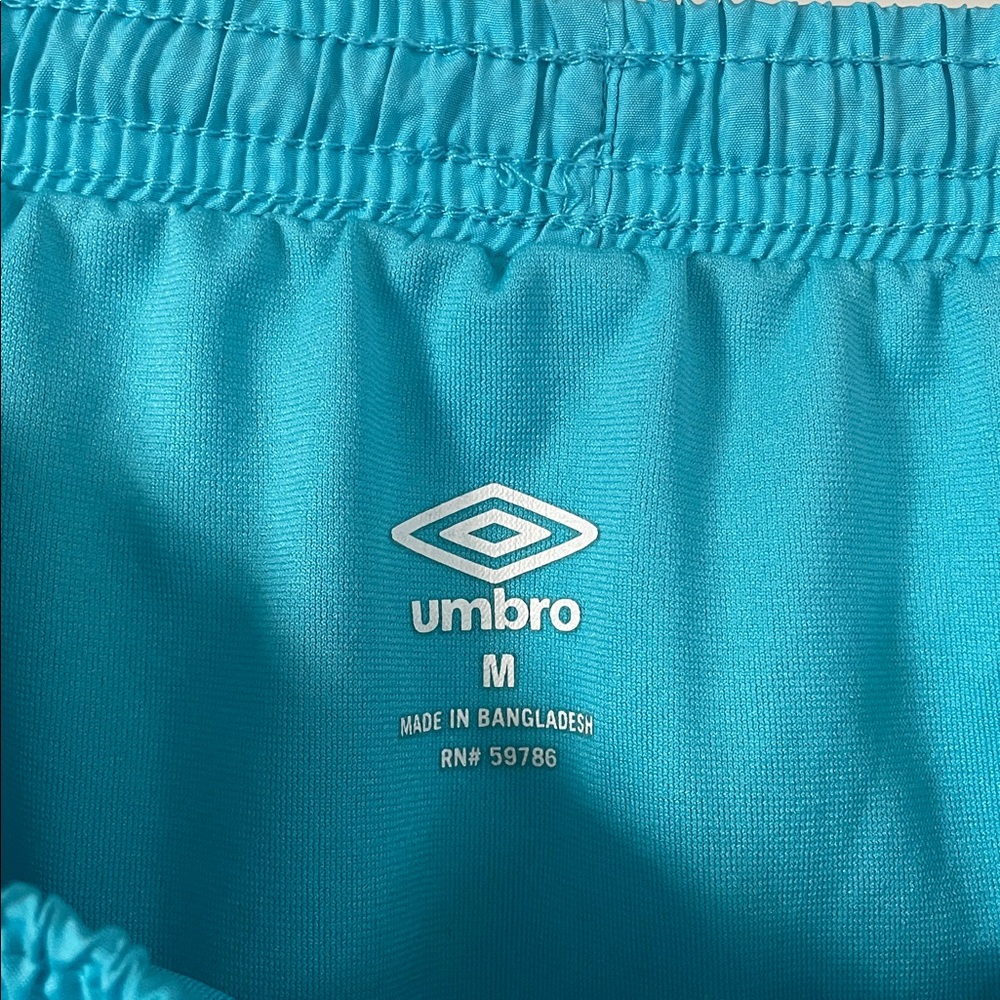 Umbro Women's Teal Athletic Shorts - Picture 3 of 3